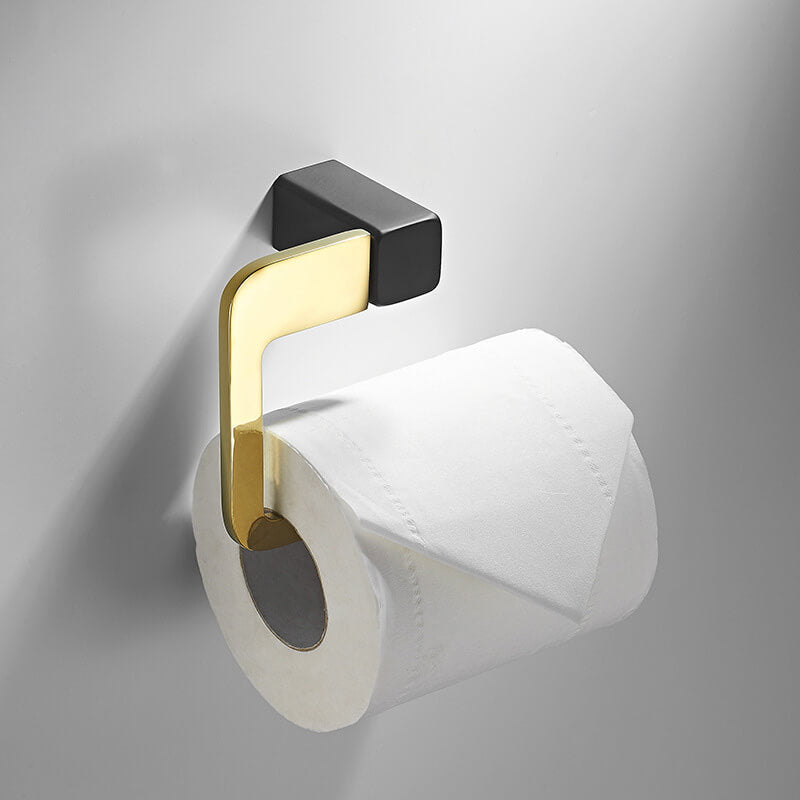 ブラックアクセントトイレットペーパーホルダー