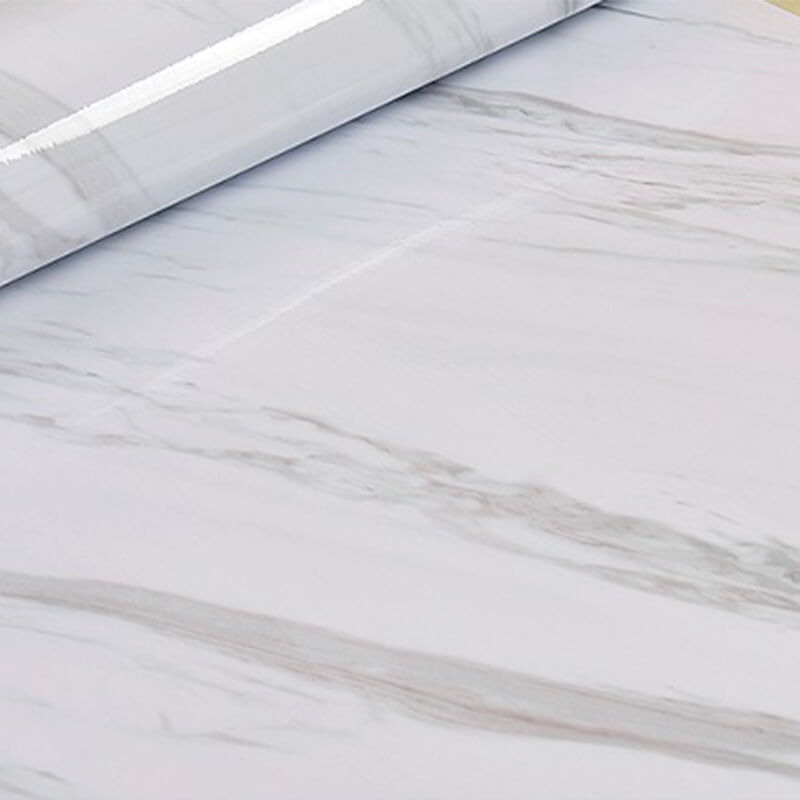 大理石調壁紙ホワイト