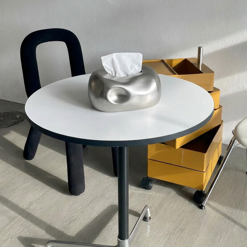 メタリックティッシュケース