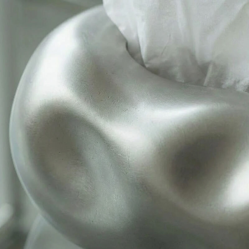 メタリックティッシュケース