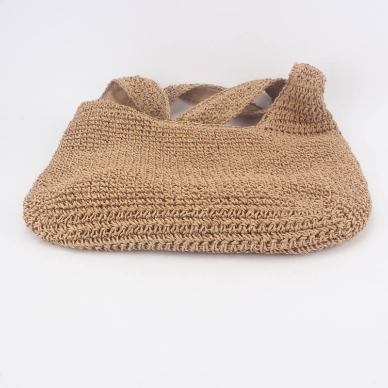 ナチュラルストローショルダーバッグ A4対応