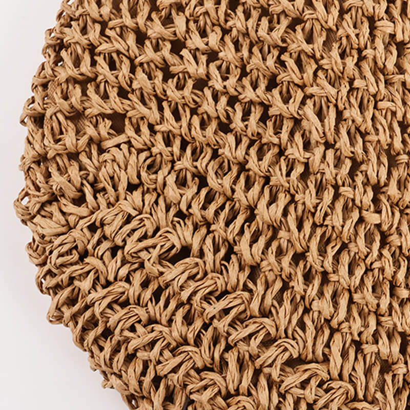 ナチュラルストローショルダーバッグ A4対応